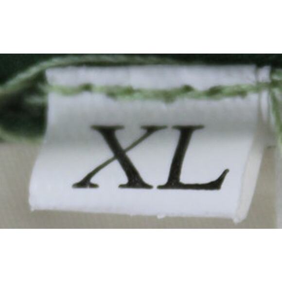 Rotimica Green Ivory Colorblock Maxi Dress with V-Neck Size XL - Picture 8 of 10